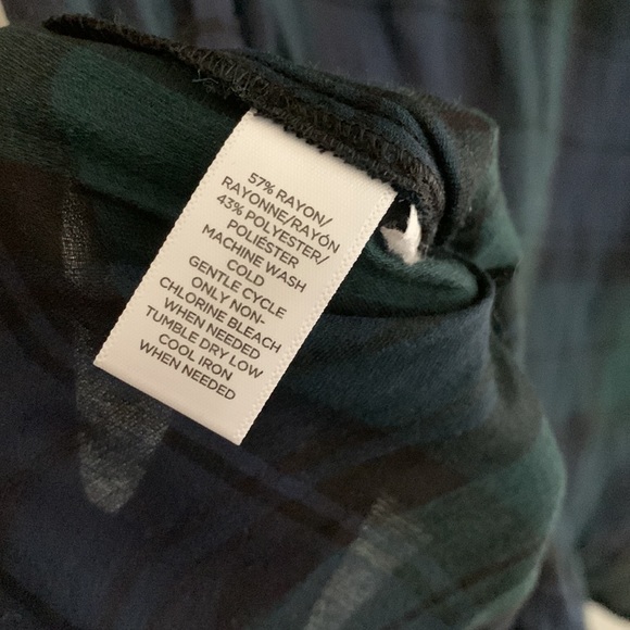 Loft plaid tunic blouse - Picture 7 of 8